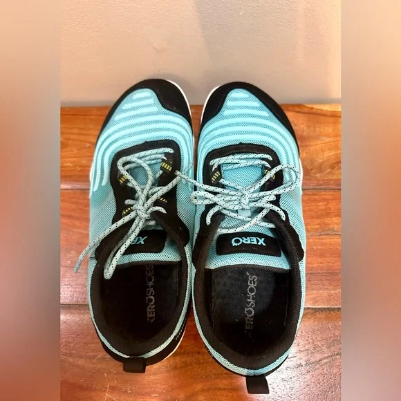 Xero Shoes 360 Women's Barefoot Cross-Training Sky Blue and Black Size 10 - Picture 6 of 7